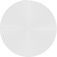 Abstract backgroud. Design of spiral lines black on white. Design print for illustration, texture, textile, wallpaper, background.