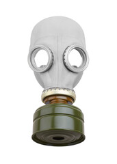 Gas Mask on white background