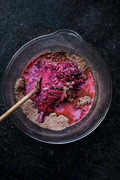 Chocolate Beet Muffins