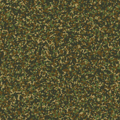 Illustration Camouflage Background with Greens and Browns