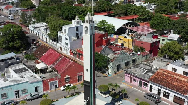 Monumento a la bandera ciudad del carmen, campeche