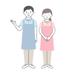 介護ヘルパー・保育士／男女　案内