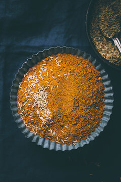 Close up of Ground Cumin Powder