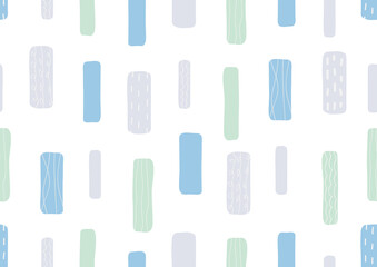 北欧風ランダムストライプの背景　シームレス