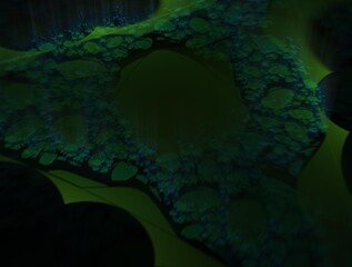 Obraz premium Imaginatory fractal background Image