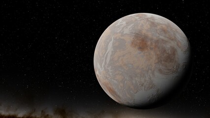 Obraz premium science fiction wallpaper, beauty of deep space, billions of galaxy in the universe, cosmic art background 3d render