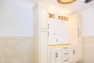 Remodel home improvement view installed in a new kitchen