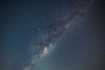 Stars and milky way night sky