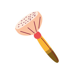 makeup brush blush