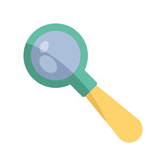 magnifying glass searching isolated icon