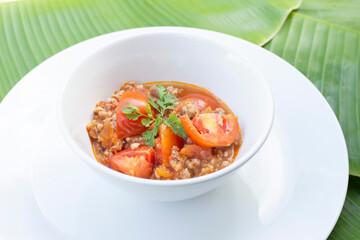 Spicy Northern Thai Pork and Tomato
