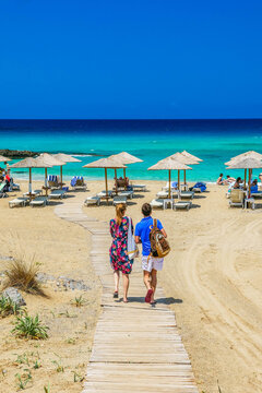 Falassarna Beach in Chania, Crete