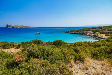 Foto op Plexiglas Kolokytha Beach Agios Nikolaos Lasithi Crete  © AllinCrete