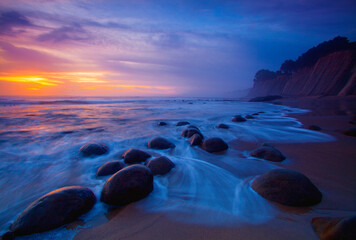 Bowling Ball Beach, California