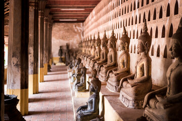 Old buddhist statues
