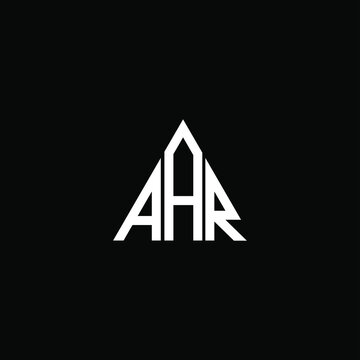A A R letter logo vector design on black color background. aar icon