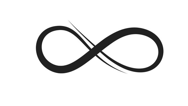 identity visual- graphic infinity symbol