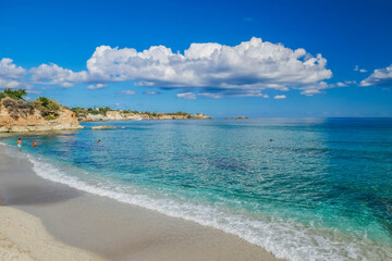 Sarantaris Beach in Hersonissos Heraklion Crete Greece