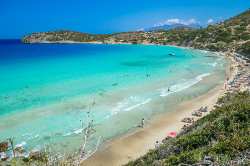 Voulisma Beach in Lasithi Lassithi Crete Greece