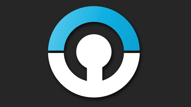 abstract shape graphic business animated