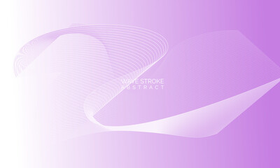 Wave line of flowing particles abstract vector background, smooth curvy shape dots fluid array. 3d shape dots blended mesh, future technology relaxing wallpaper.