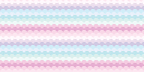 Fish scale colorful abstract geometric background pattern © Kati Moth