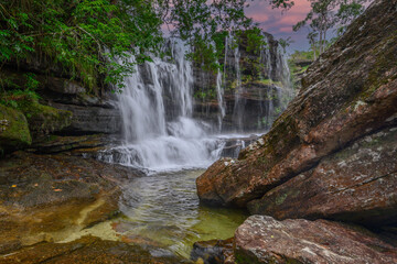The rainbow river or five colors river is in Colombia one of the most beautiful nature places, is called Crystal Canyon