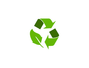 Eco, leaves, recycle icon. Vector illustration, design.