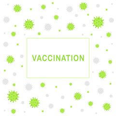vaccination poster. vaccination web banner or poster. vaccination  background.vaccination poster for social media.Vaccination of influenza.disease prevention.vaccination, injection,flu shot.stop covid