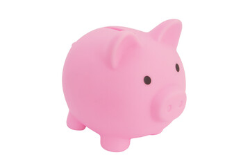 Piggy bank isolated on white background