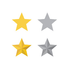 Gold star icon