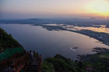 Fototapeta premium Beauty of Jeju Island: Seascape, Landscape