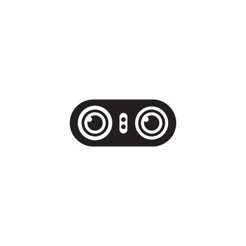 Dual Camera Icon Symbol Sign Vector