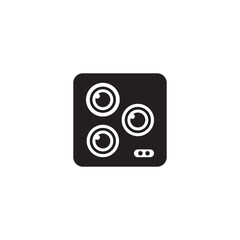 triple camera icon symbol sign vector