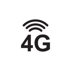 4g icon symbol sign vector