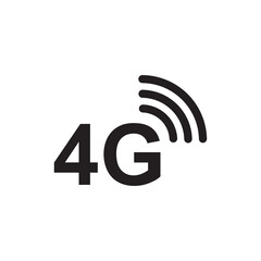4g icon symbol sign vector