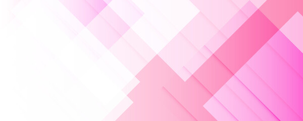 Colorful gradient white pink square blank background - Vector design concept 