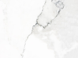 White marble texture with natural pattern for background or interior design