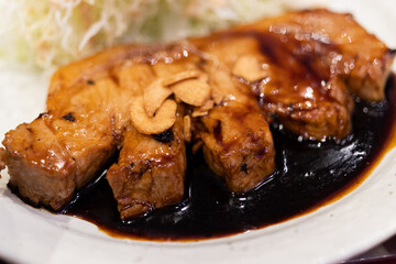 美味しそうなトンテキ