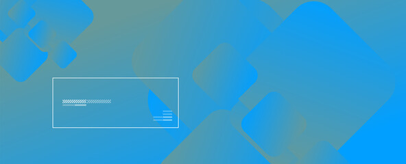 Square shapes composition geometric abstract background. 3D shadow effects and fluid gradients. Modern overlapping forms