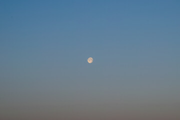 moon and clouds