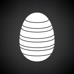 Easter Egg With Ornate Icon