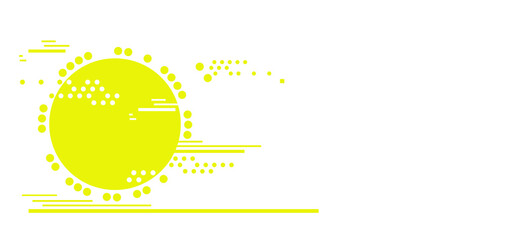 Abstract tech background with simple object.