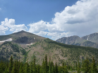 Sweeping views of mountains and valleys at Rocky Mountain National Park