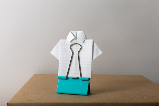 paper male shirt origami business father day