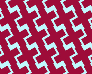 Geometric seamless pattern. Geometrical ornament. Vector illustration. Endless texture.