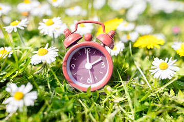Daylight savings time change, spring forward