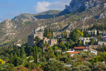 Fototapeta na wymiar Bellapais Abbey monastery - Kyrenia (Girne) Northern Cyprus