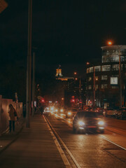 traffic at night