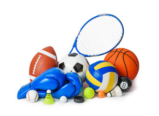 Set of sport equipment